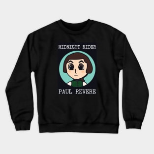 Midnight Rider - Poster Print Crewneck Sweatshirt